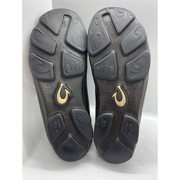 Olukai Men’s Moloa Leather Slip On Shoe Loafer 10 Brown Convertible 10128-7A7C - Picture 7 of 9